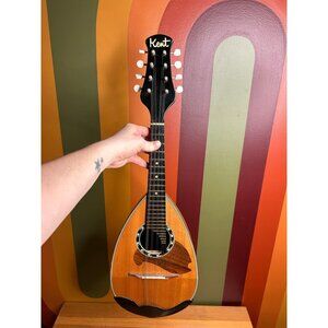 1970s Kent Mandolin Made In Japan Bowl Back Italian Style musical interment
